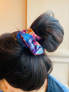 Silk Midnight Scrunchie