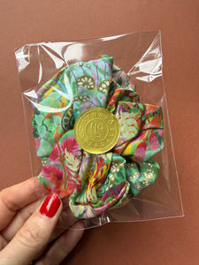 Silk Village Cricket Scrunchie