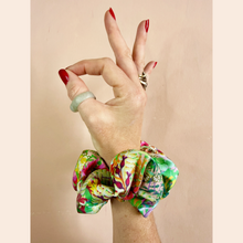 Silk Village Cricket Scrunchie