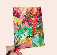 Treasure Card - Ocean Garden - Pearl Earrings