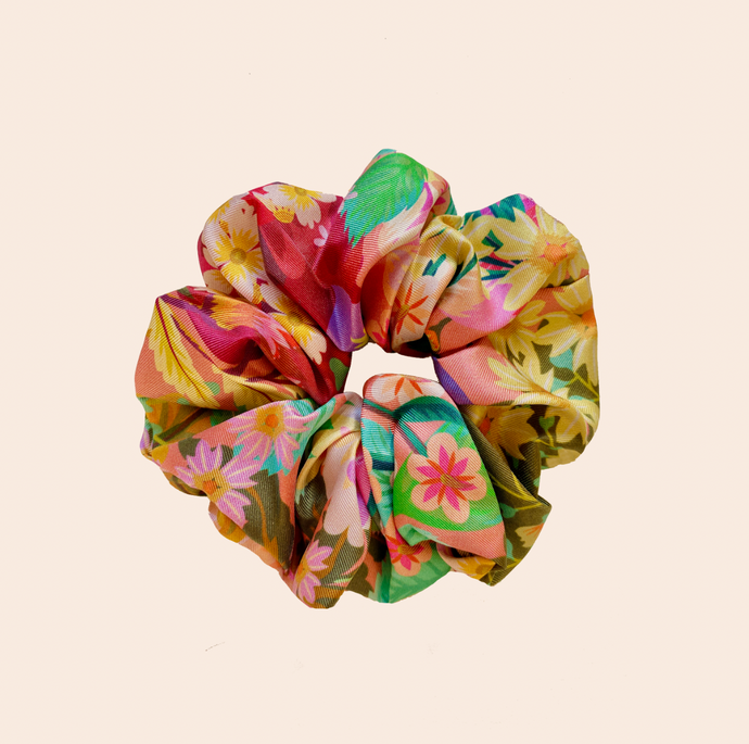 Silk Daylight Scrunchie