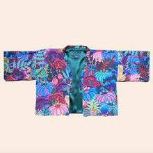 Silk Kimono Jacket - Meadow Party