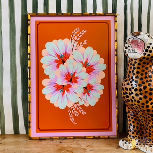 Pipkin & Fizz Pansy Poster Pair